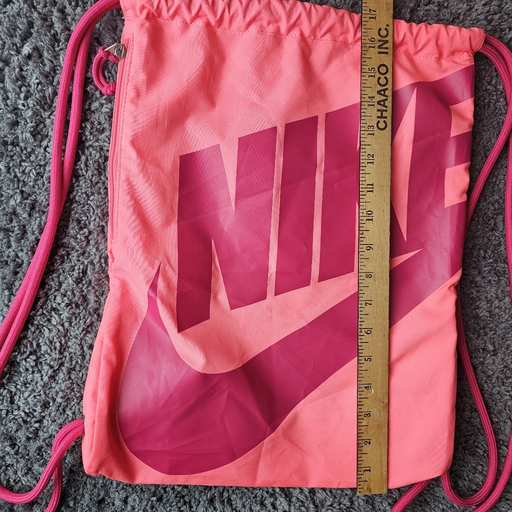 Nike Pink Drawstring Bag - Picture 3 of 6